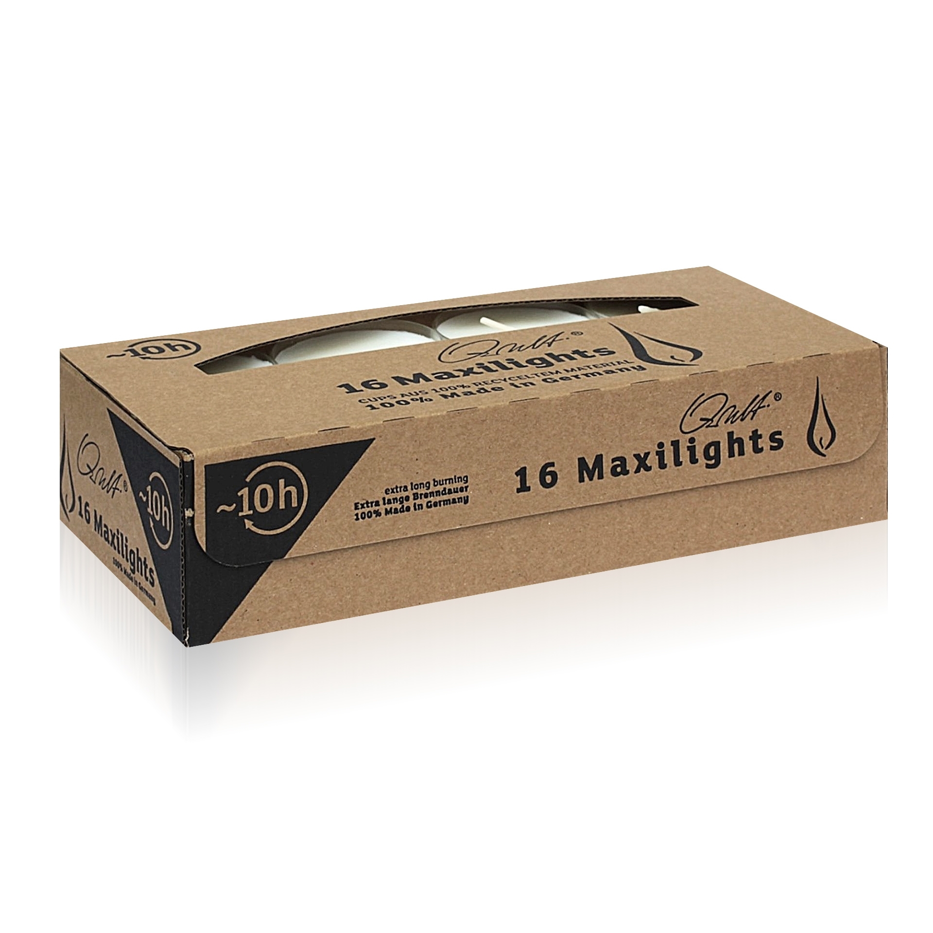 Qult Farluce Maxilights - 16 tealights - Ø 56 x 27 mm Qult Farluce Maxilights - 16 tealights - Ø 56 x 27 mm