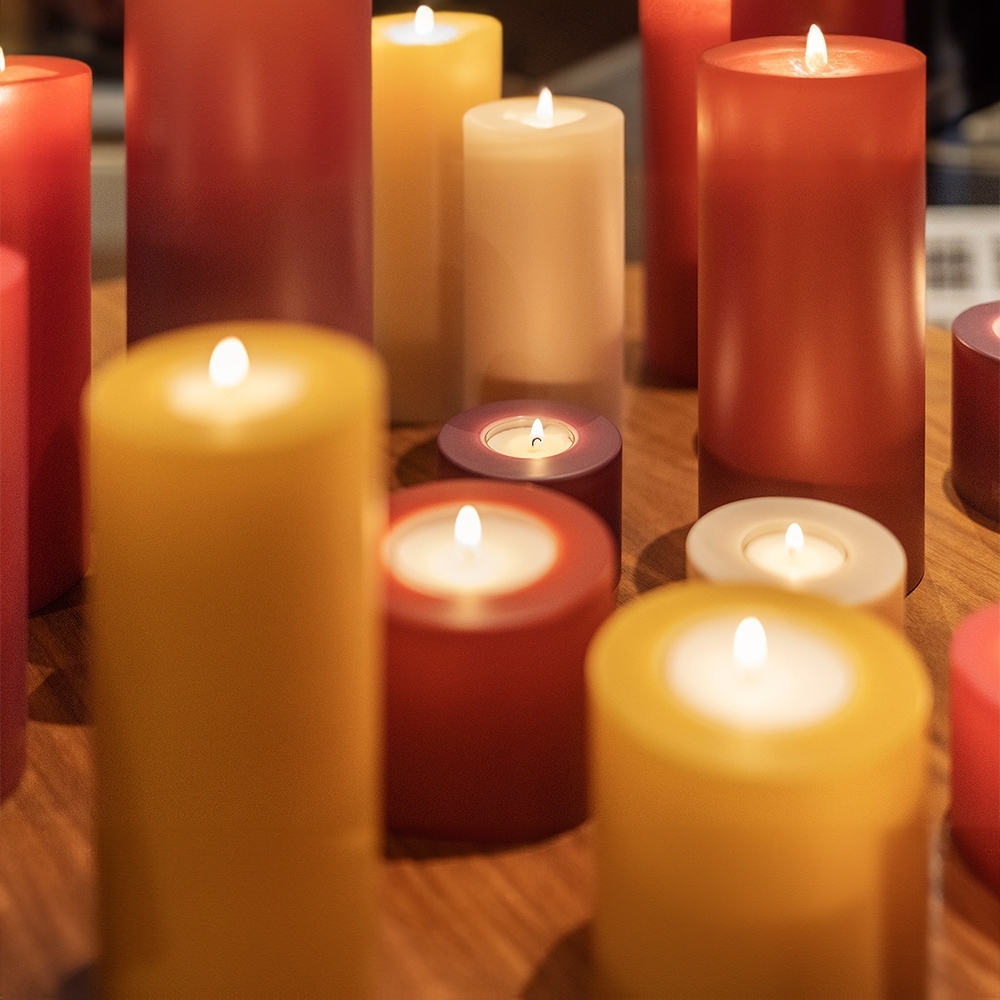 Qult Farluce Trend - Tealight Candle Holder - Curry Qult Farluce Trend - Tealight Candle Holder - Curry