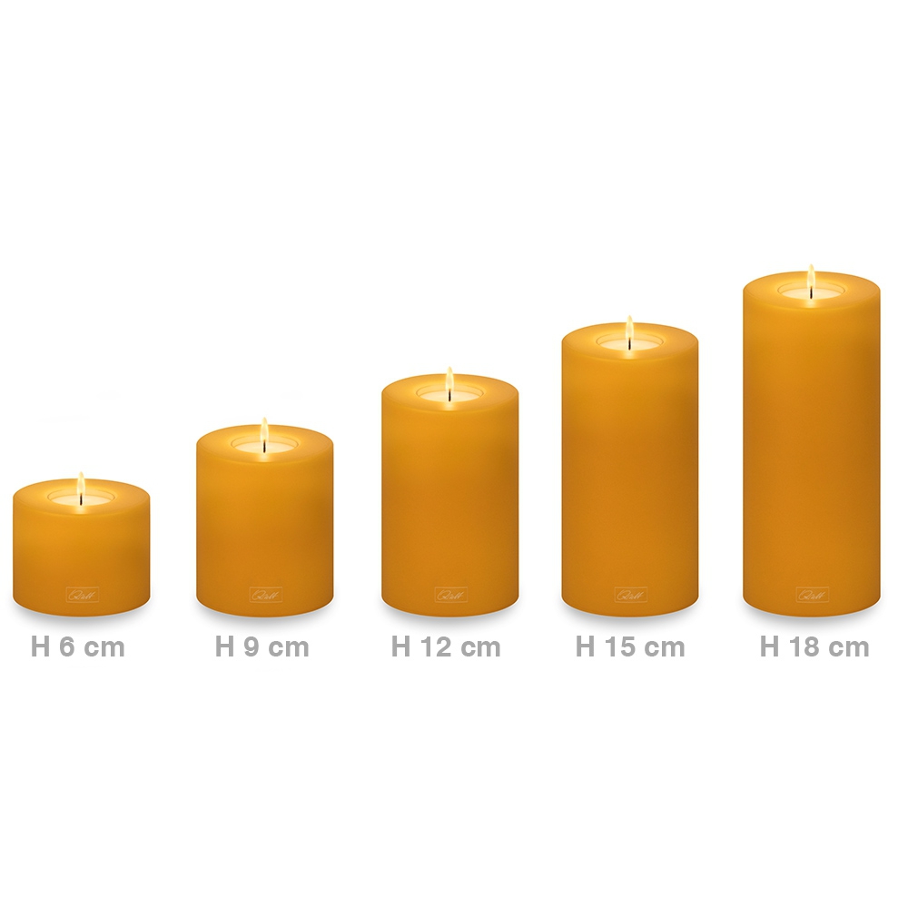 Qult Farluce Trend - Tealight Candle Holder Ø 8 cm - Curry