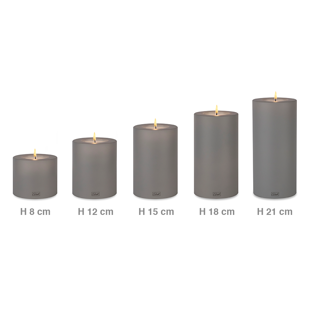 Qult Farluce Trend - Tealight Candle Holder - stonegrey