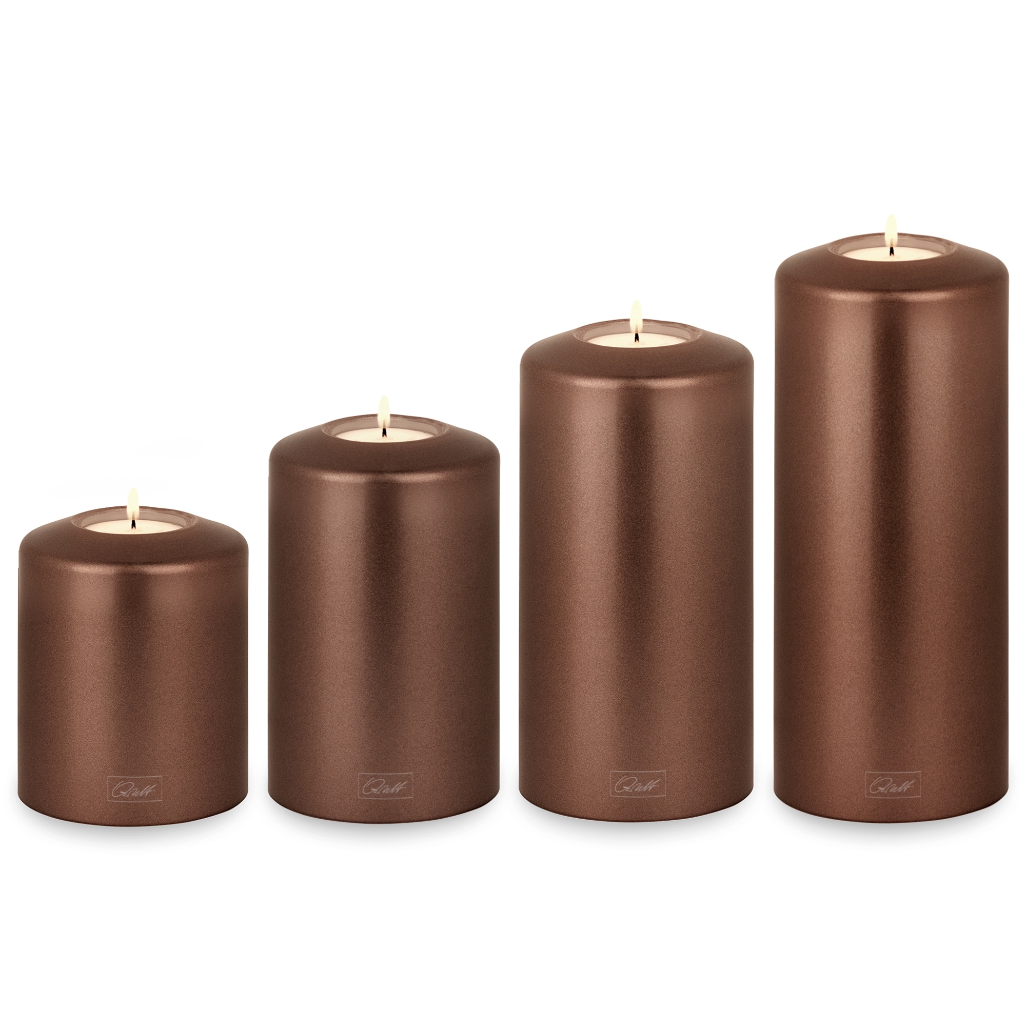 Qult Farluce Classic Metallic - Tealight Candle Holder - Bronze Qult Farluce Classic Metallic - Tealight Candle Holder - Bronze