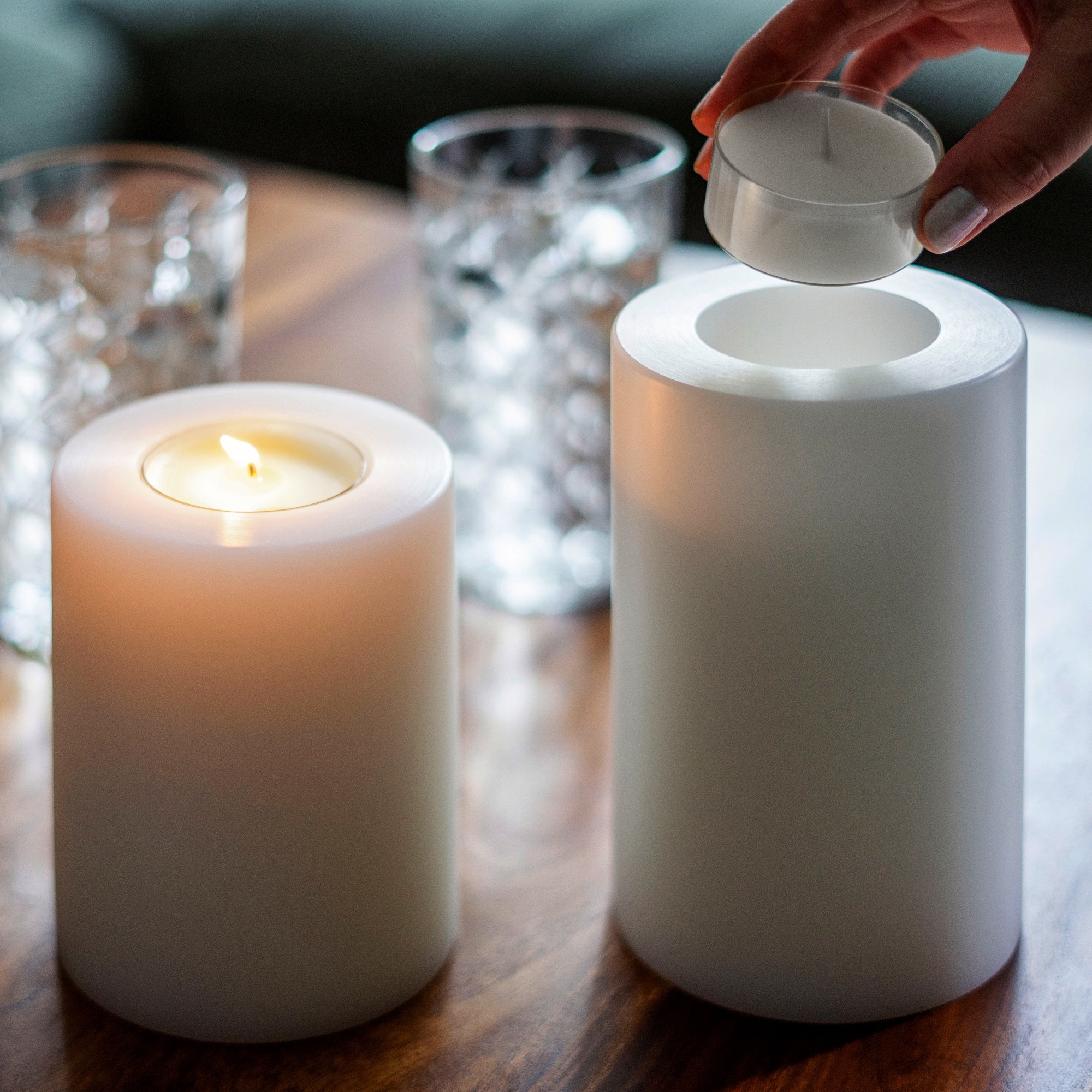 Qult Farluce Maxilights - 16 tealights - Ø 56 x 27 mm