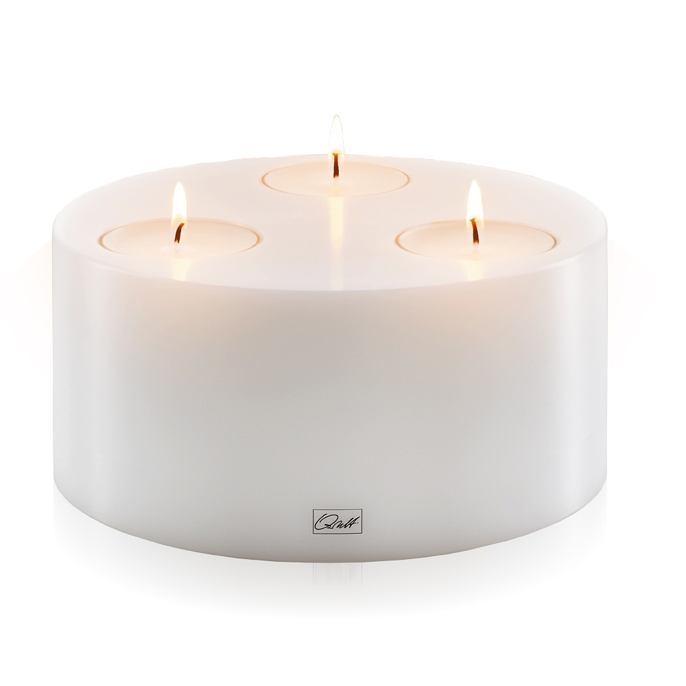 Qult Farluce Trend Triple - Tealight Candle Holder - Ø 20 cm x 9 cm Qult Farluce Trend Triple - Tealight Candle Holder - Ø 20 cm x 9 cm