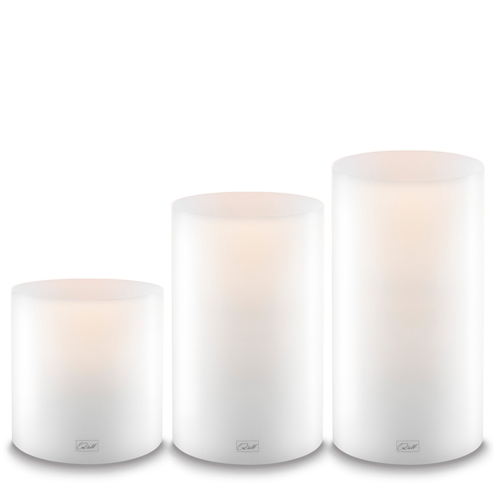 Qult Farluce Inside - Tealight Candle Holder - Ø 10 cm H 21 cm - set of 4