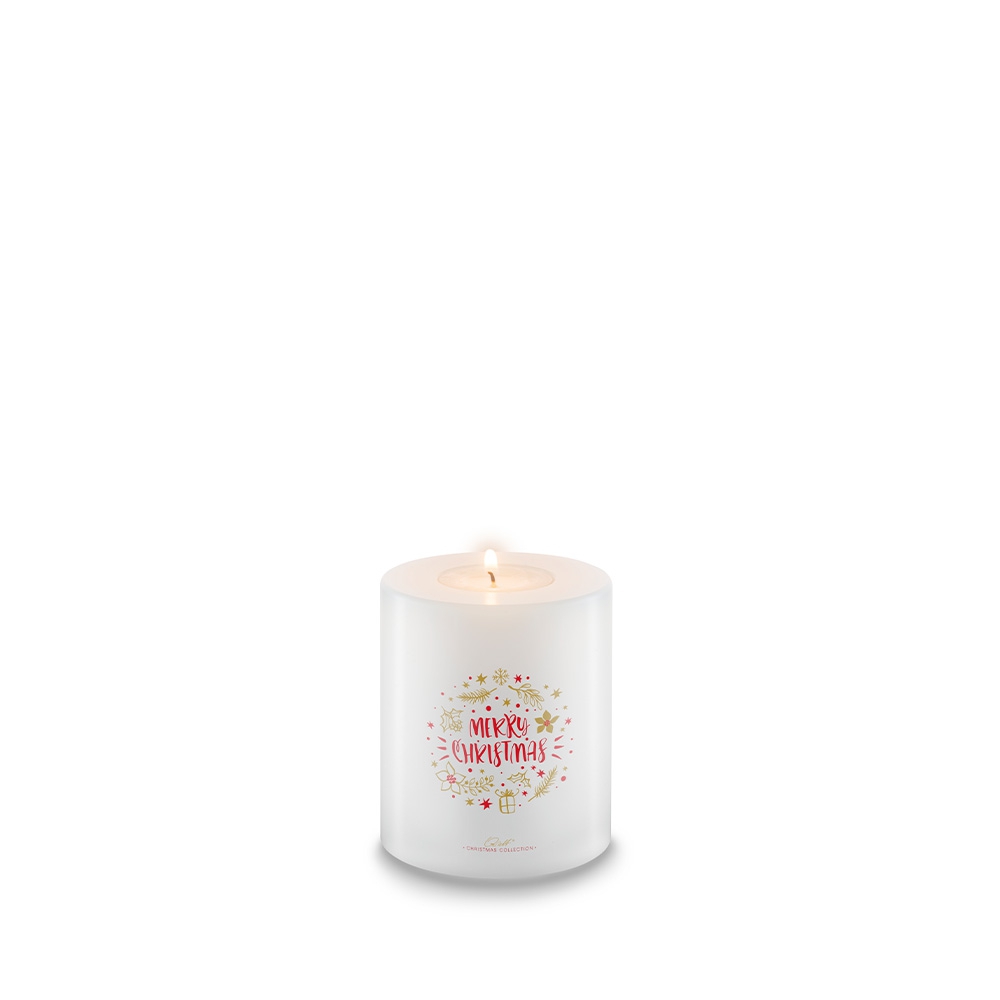 Qult Farluce Trend - Tealight Candle Holder - Christmas Collection - Merry Christmas