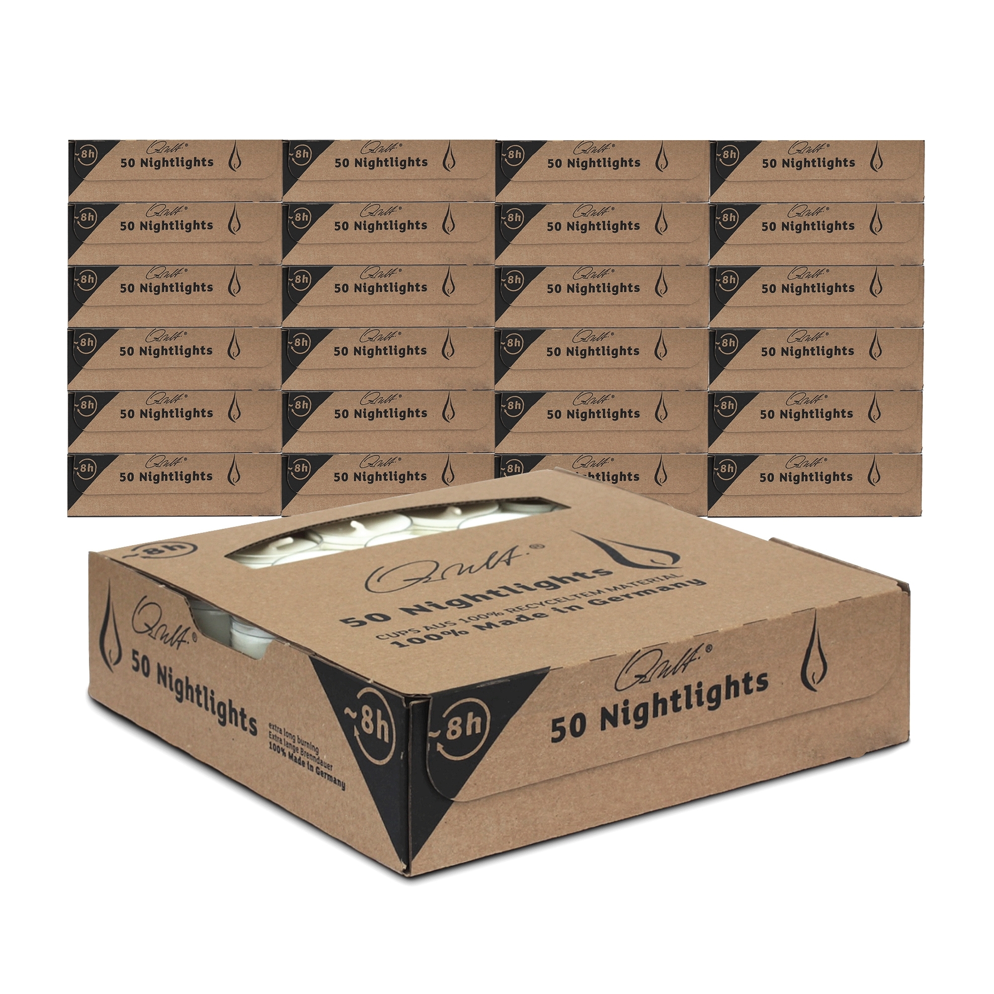 Qult Farluce Nightlights - 50 tealights - Ø 38 x 25 mm