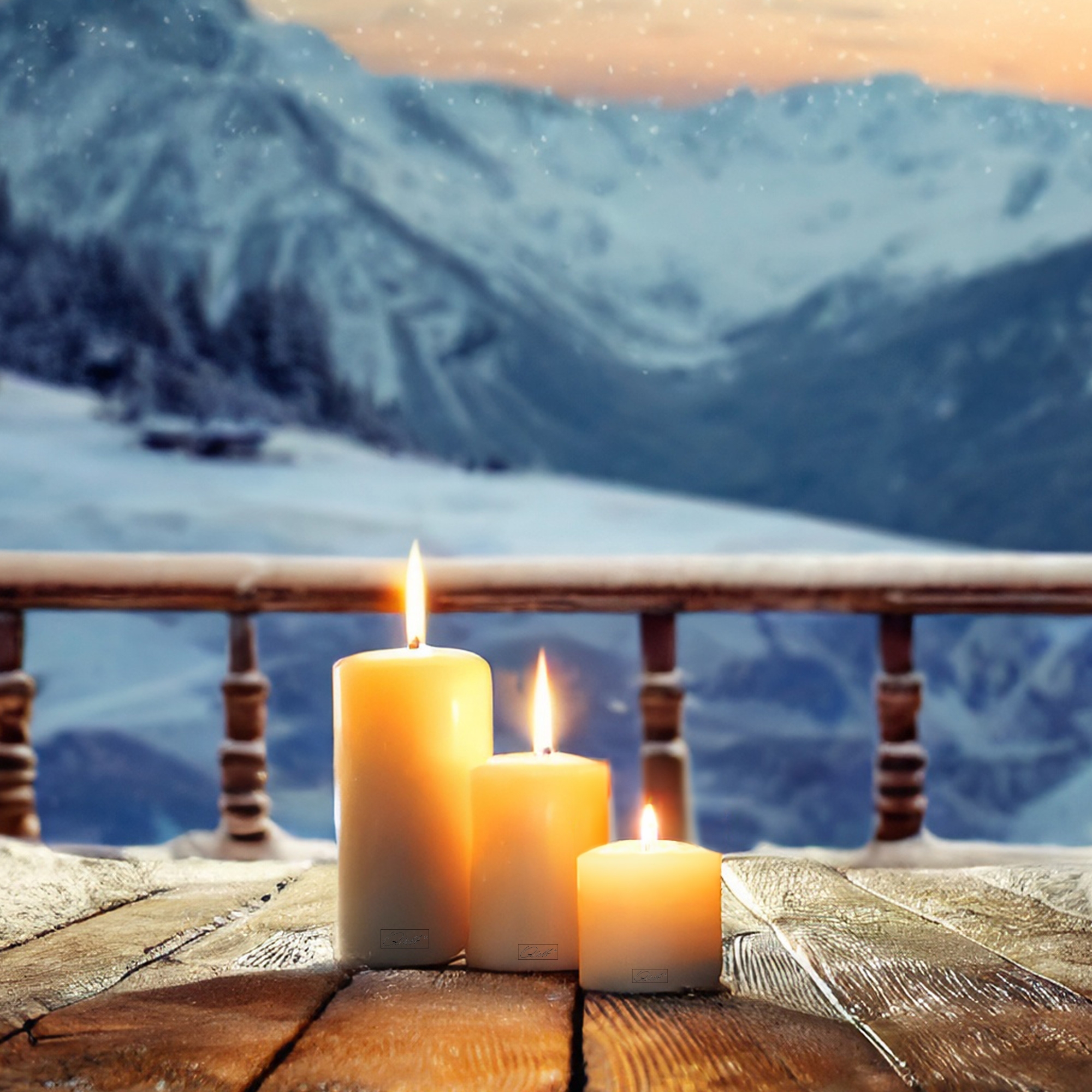Qult Farluce Classic - Tealight Candle Holder - Ø 10 cm / H 21 cm