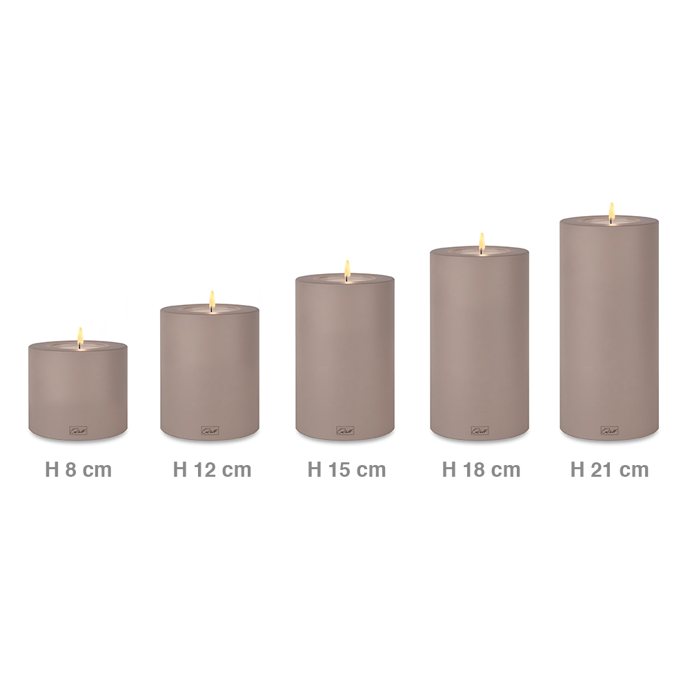 Qult Farluce Trend - Tealight Candle Holder - taupe