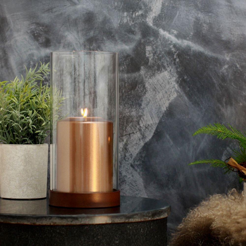 Qult Farluce Quinta lantern 12/25 in glass and metal