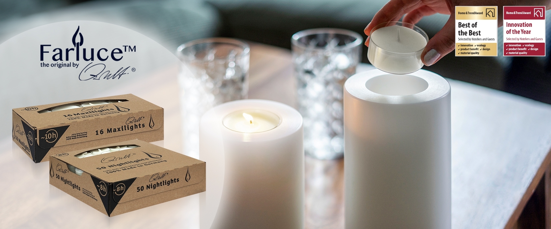 FARLUCE™ TEALIGHTS