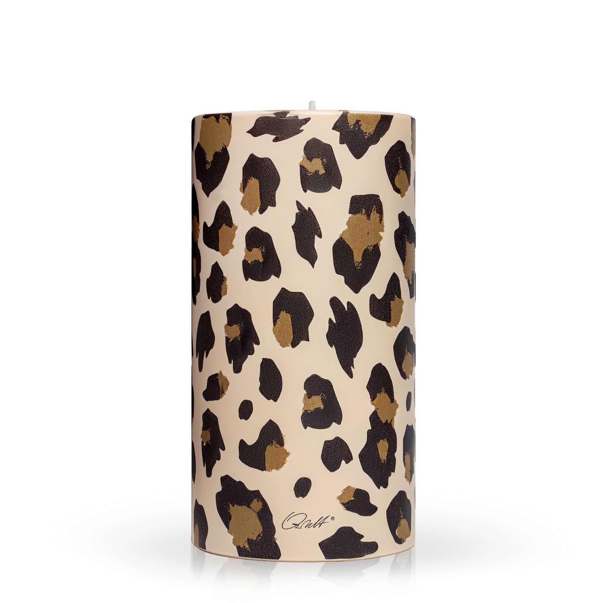 Qult Farluce Trend - Tealight Candle Holder  LEO Ø 8 cm x H 15 cm
