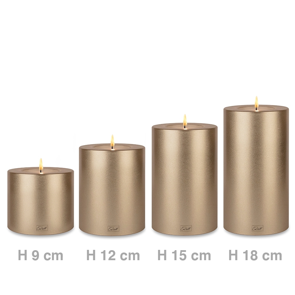 Qult Farluce Trend - Tealight Candle Holder - cremegold Qult Farluce Trend - Tealight Candle Holder - cremegold