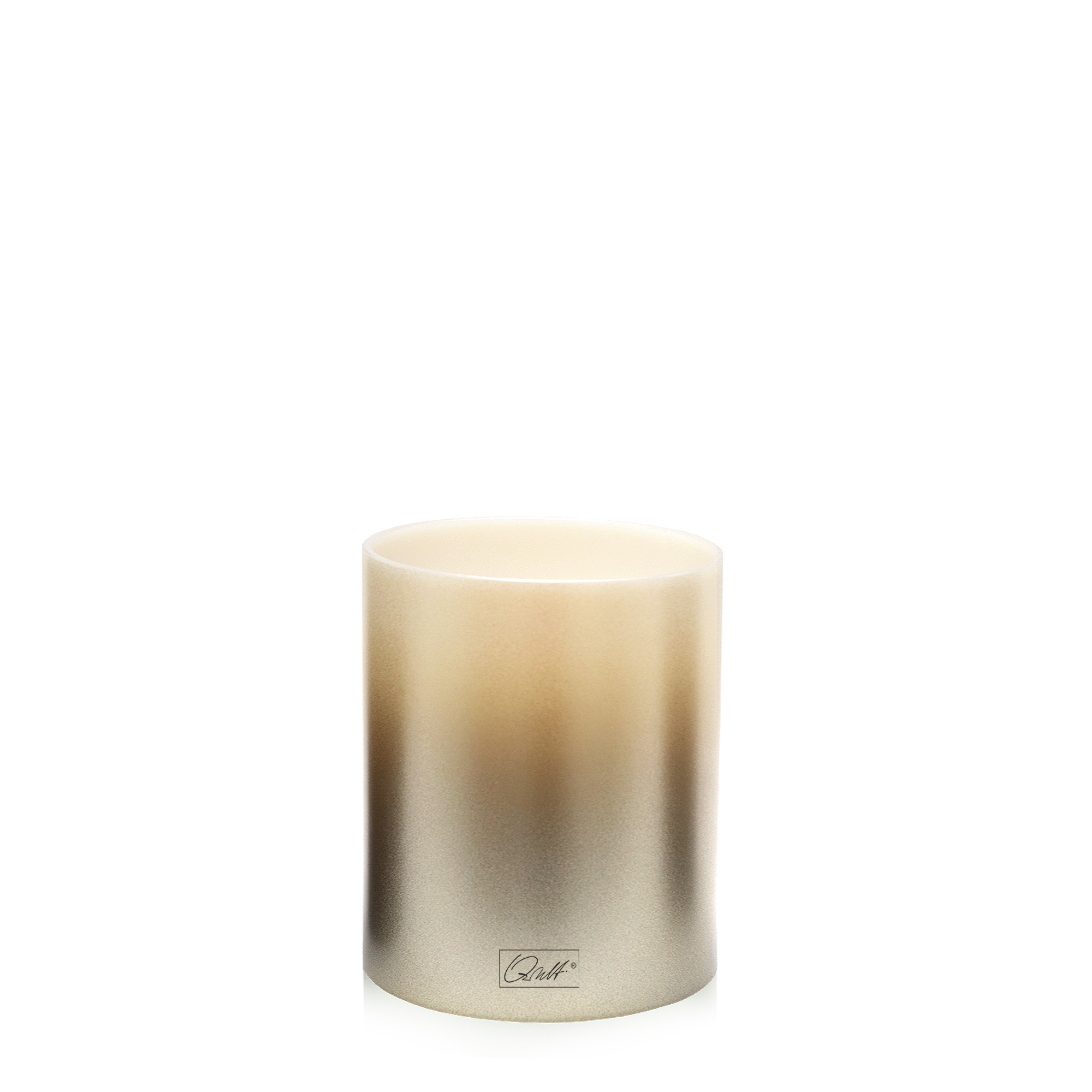 Qult Farluce Inside - Tealight Candle Holder Ø 8 cm - Creme Gold