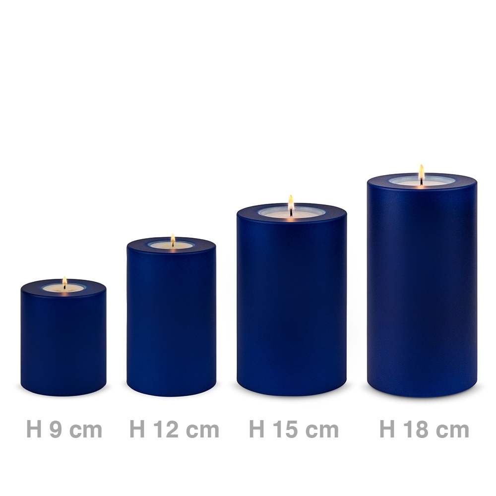 Qult Farluce Trend - Tealight Candle Holder - Night blue