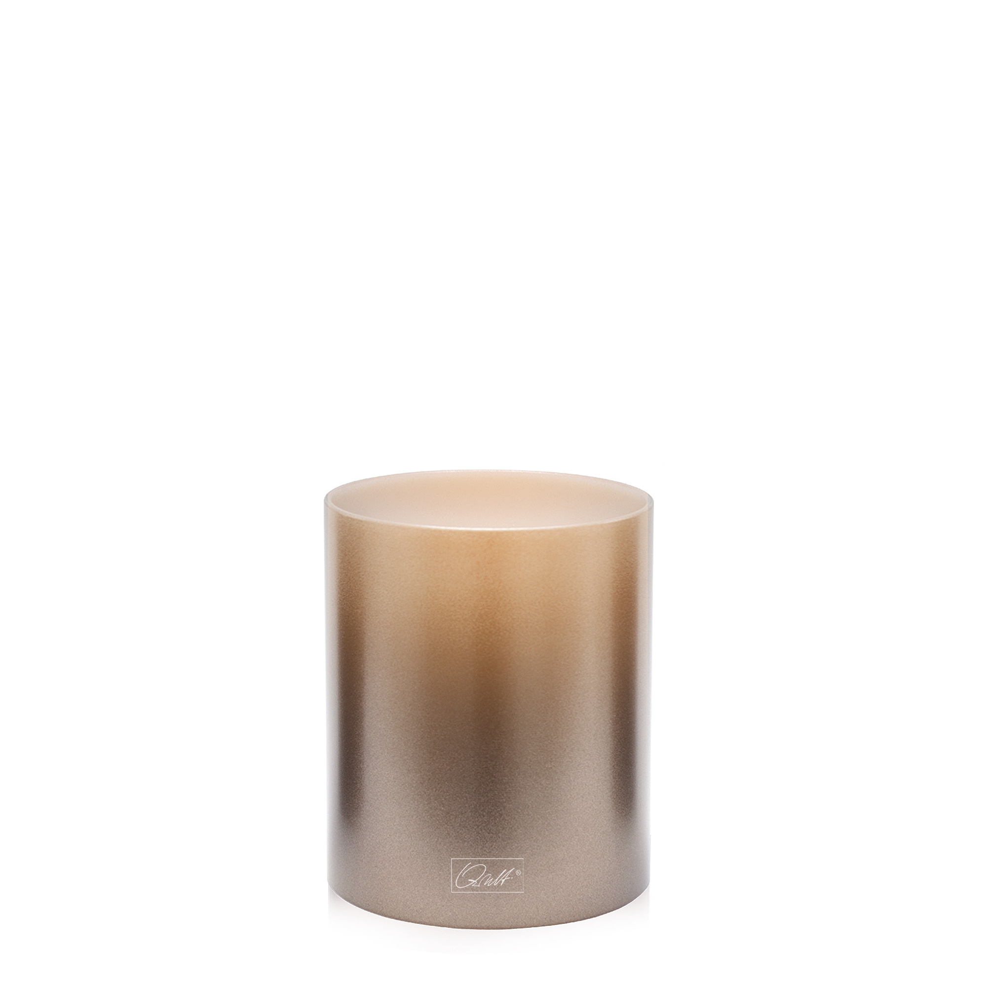 Qult Farluce Inside Metallic  - Tealight Candle Holder  - Bronze