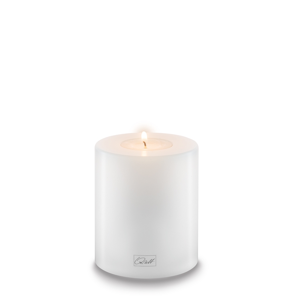 Qult Farluce Trend - Tealight Candle Holder white Ø 8 cm