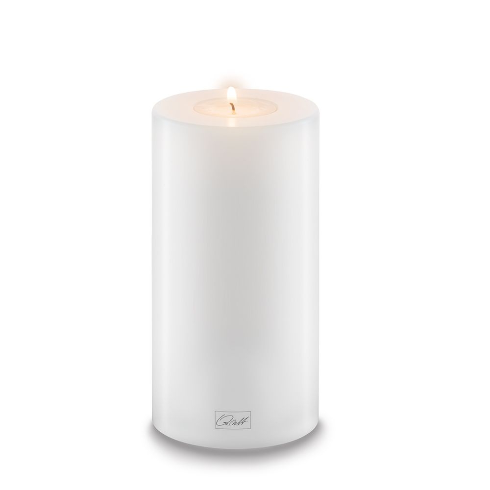 Qult Farluce Trend - Tealight Candle Holder white Ø 8 cm