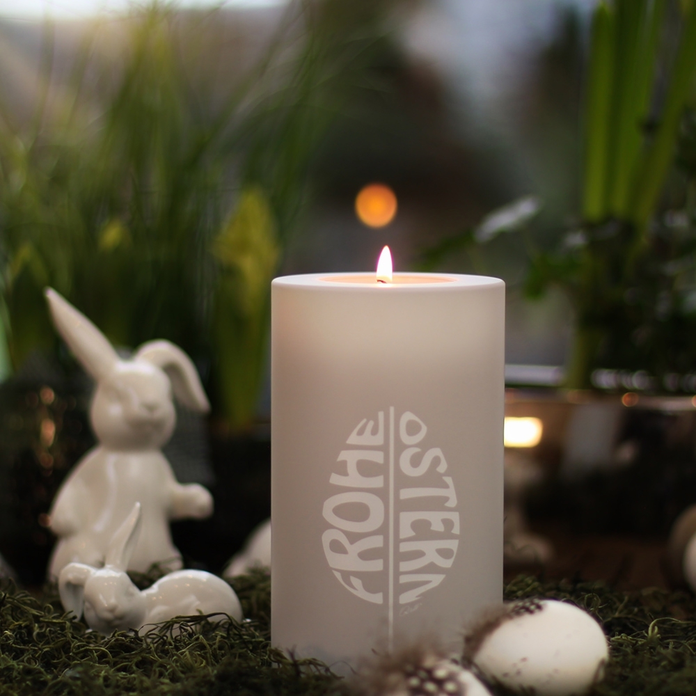 Qult Farluce Trend - Tealight Candle Holder - cloud grey